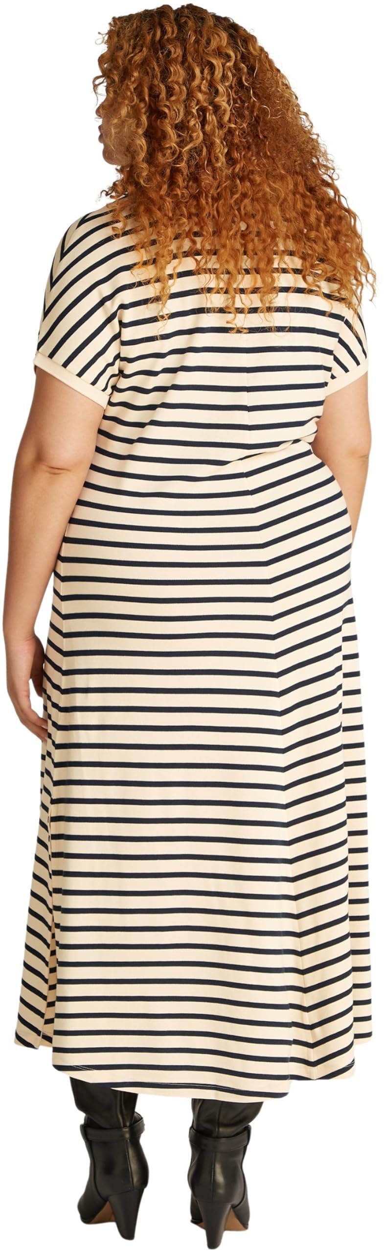 Tommy Hilfiger Vestido Tipo Polo Mujer Lyocell Midi