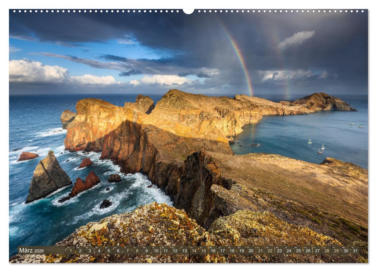 Magische Landschaften Weltweit (hochwertiger Premium Wandkalender 2026 DIN A2 quer), Kunstdruck in Hochglanz: Wandkalender mit 13 magischen Landschaften aus der ganzen Welt (CALVENDO Natur)