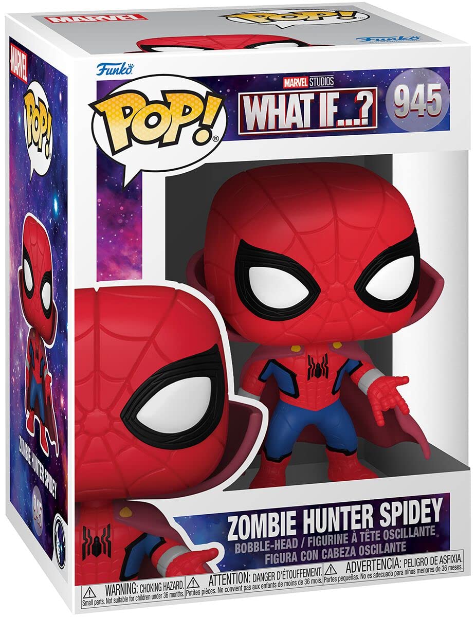 Funko Pop! Marvel: What If? Zombie Hunter Spidey wielokolorowy 57380