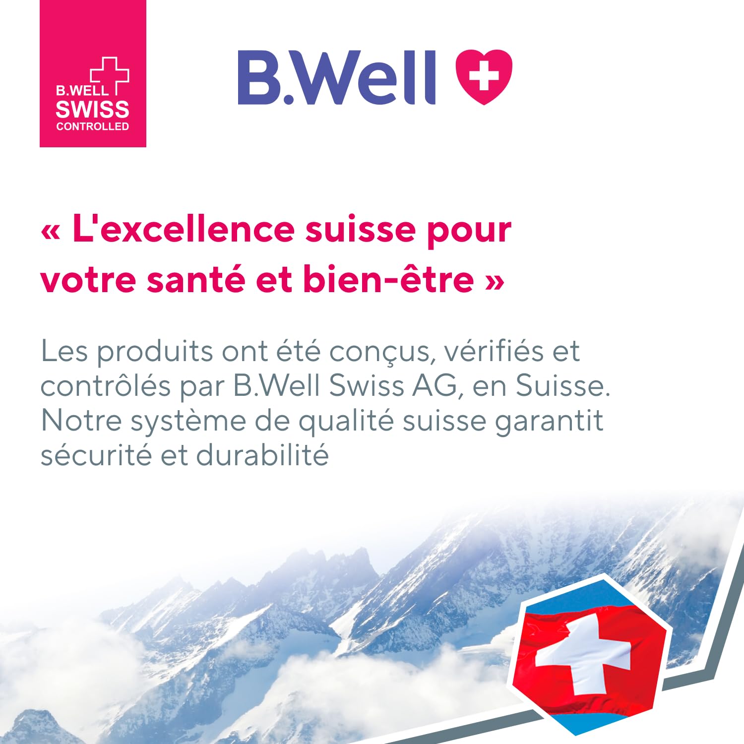 B.Well MED-870 Brosse à dents sonic - Adultes 12 modes autonomie 4 mois | Qualité suisse: 4 modes avec 3 intensités, minuteur intelligent, mémoire du mode & étanchéité IPX7, Noire