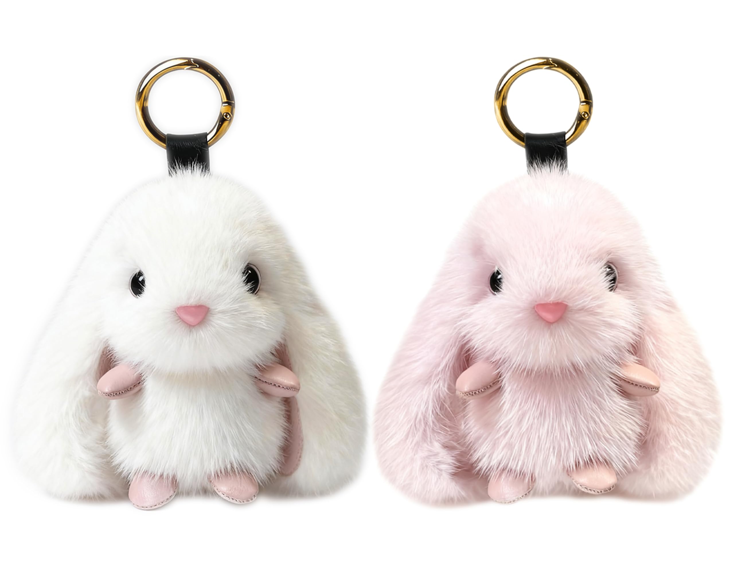 Cute Plush Keychain, Car Pendant, Bag Purse Backpack Charm Accessory, Gift for Girls Women