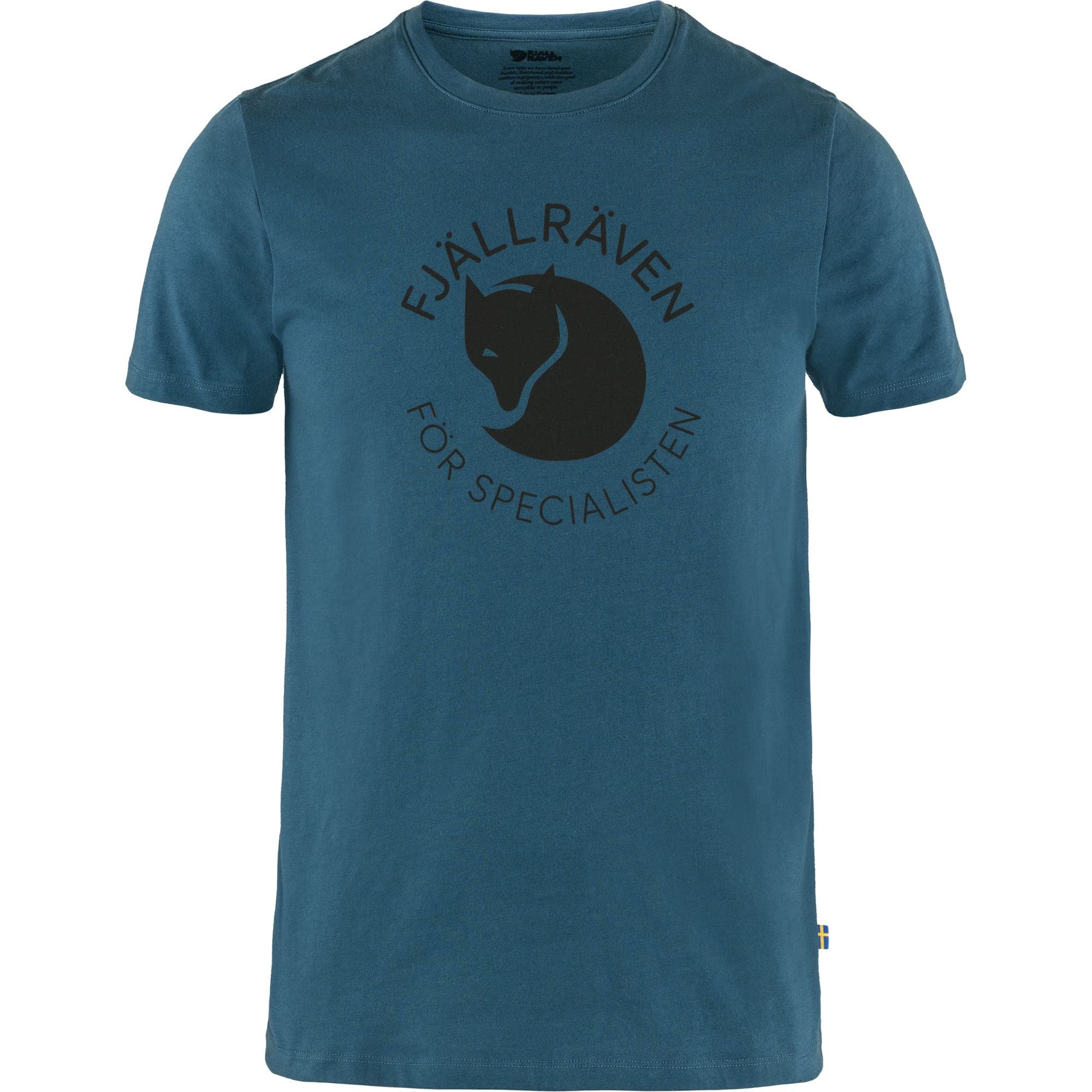 Fjallraven Men's Fjällräven Fox T-Shirt M, Indigo Blue, S
