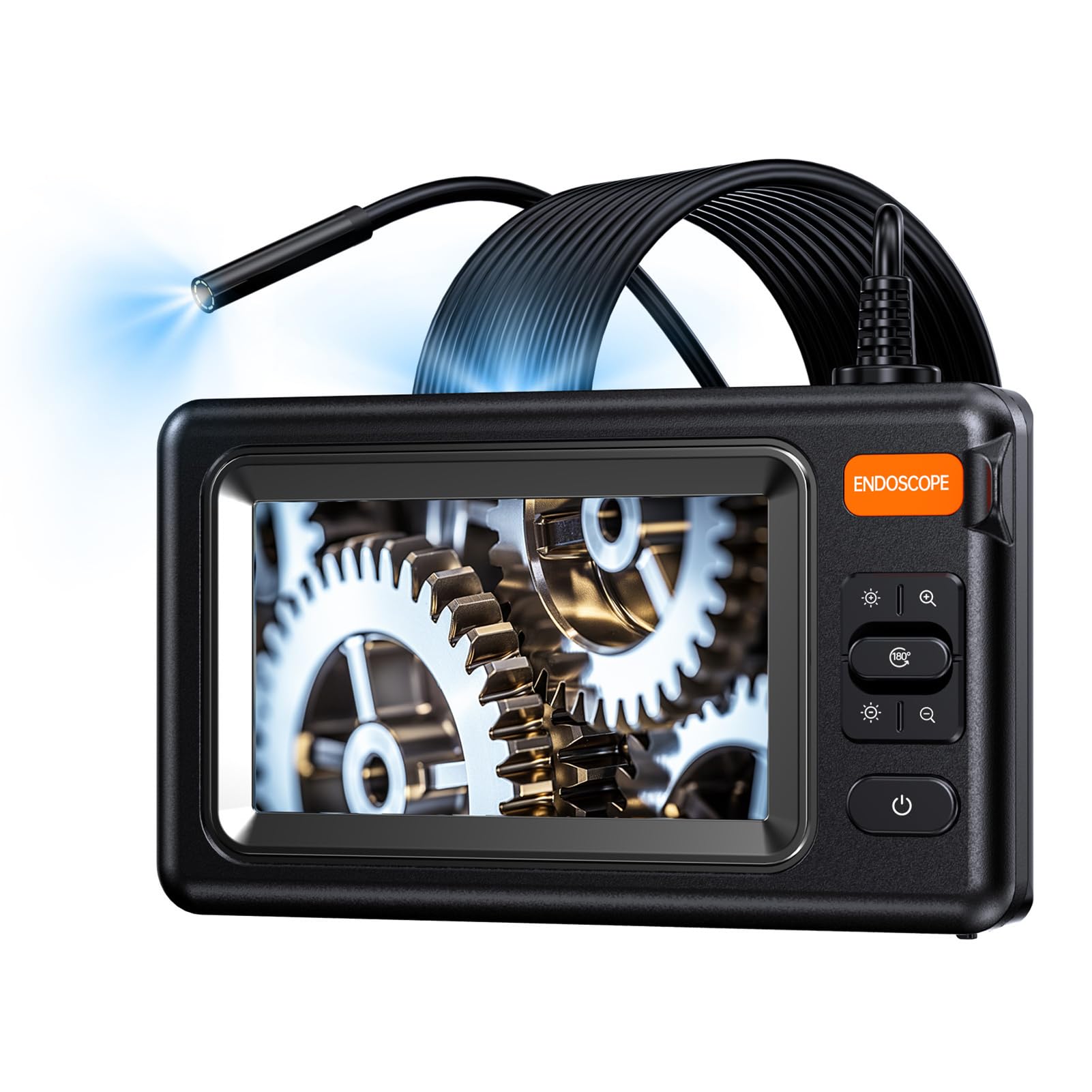 Cámara de Inspección de Endoscopio Industrial IP67 con Cable 5 M