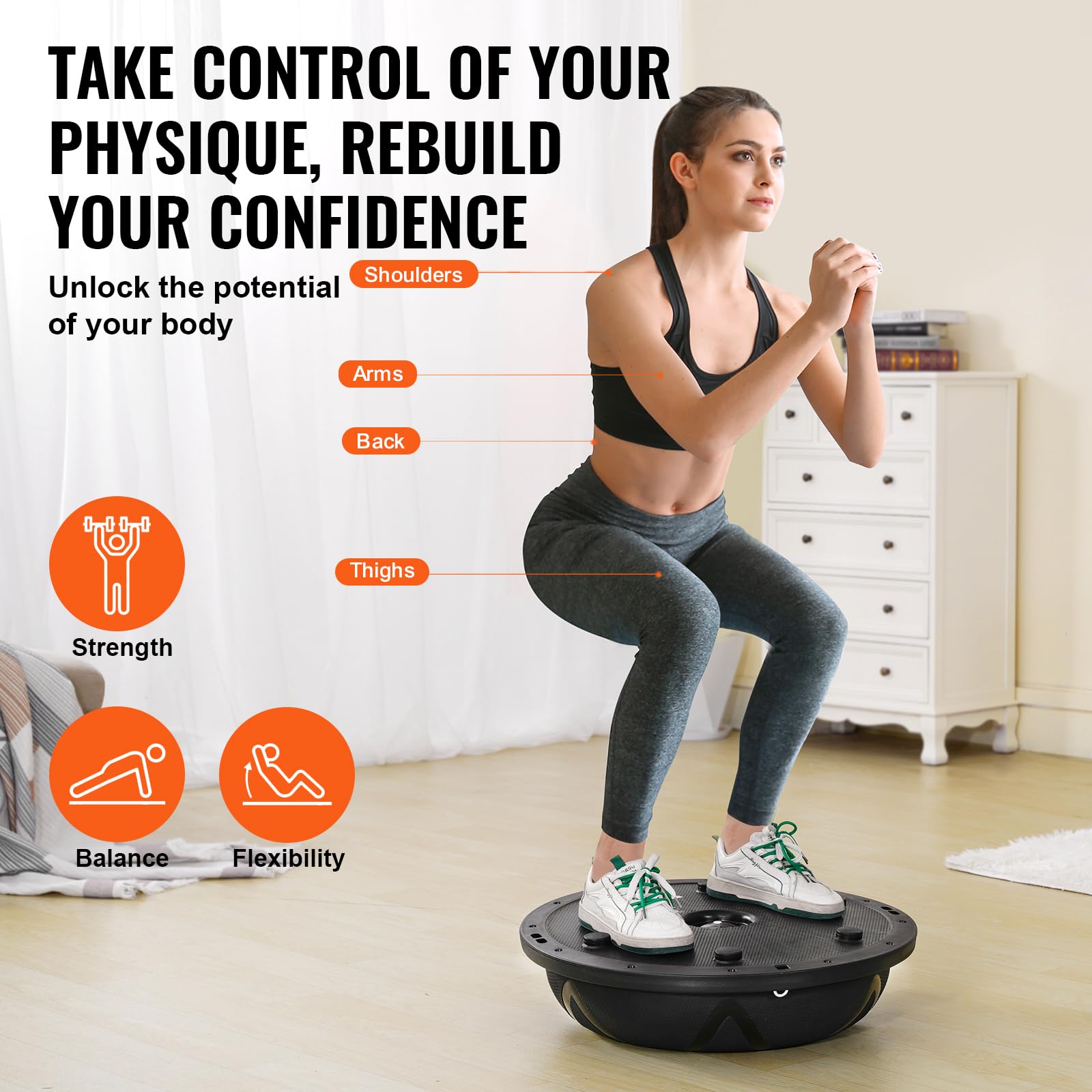 Jong Mooi Meisje Is Bezig Met Yoga Doen Oefeningen Voor Evenwicht Stretching En Flexibiliteit 1048944 3572947