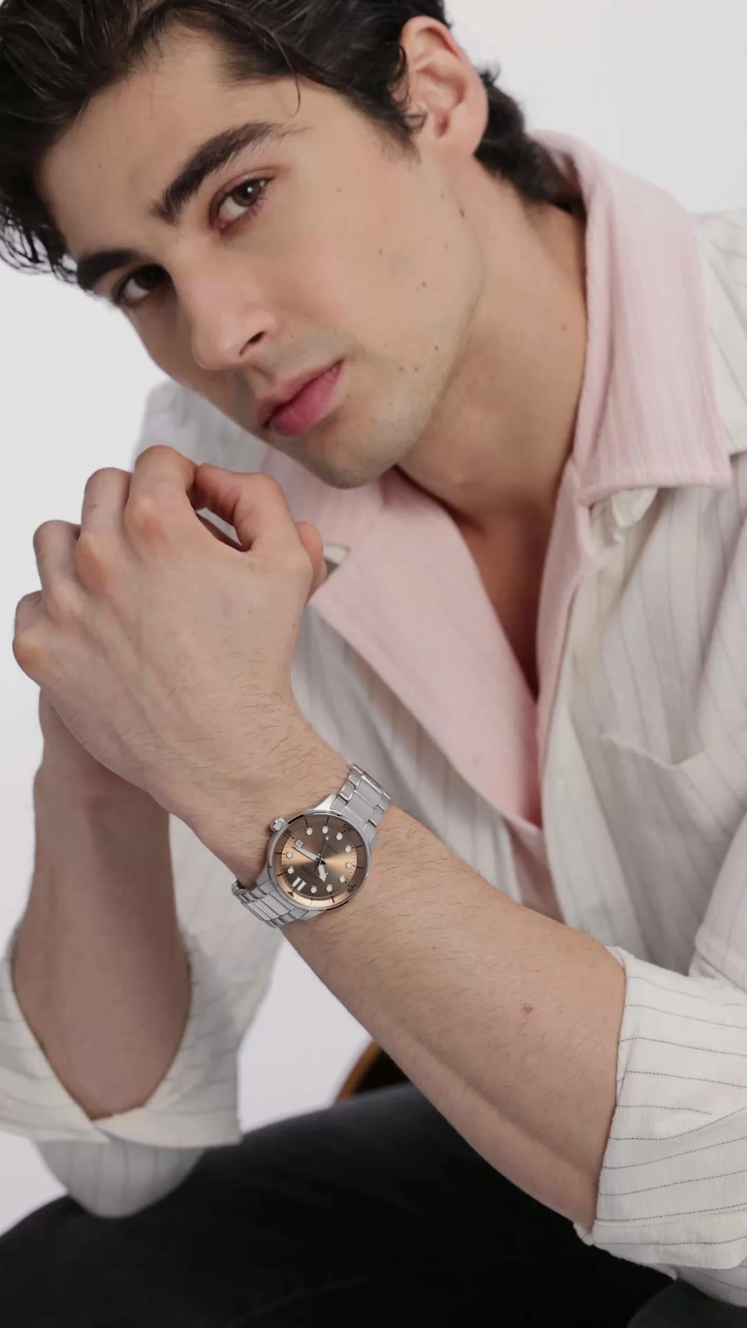 LINE SICKDAY 104【美品】179cm Citizen NJ0191-83X Automatic Men's Watch – 40mm Stainless Steel