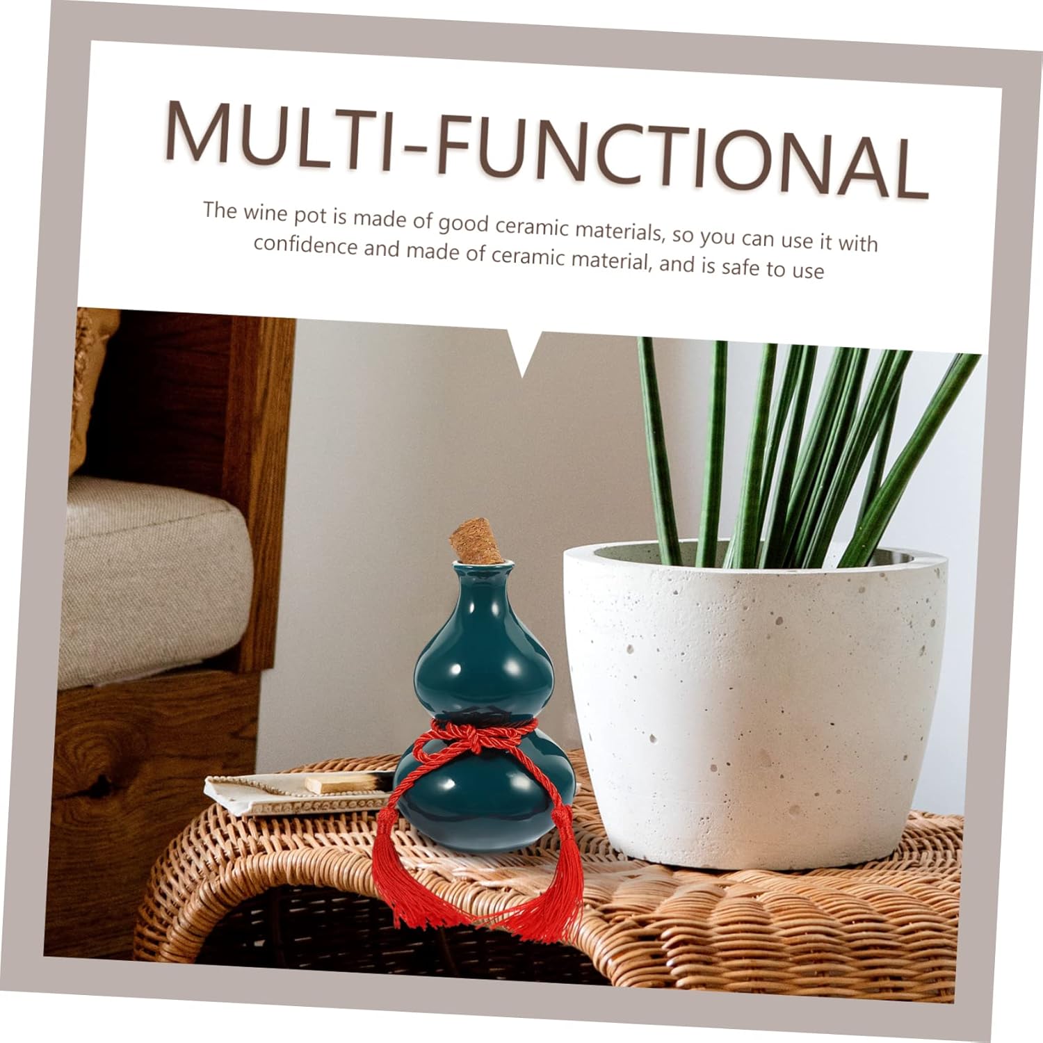 ヴィンテージ デキャンタ：硝子工芸品 希少】ムラーノガラス