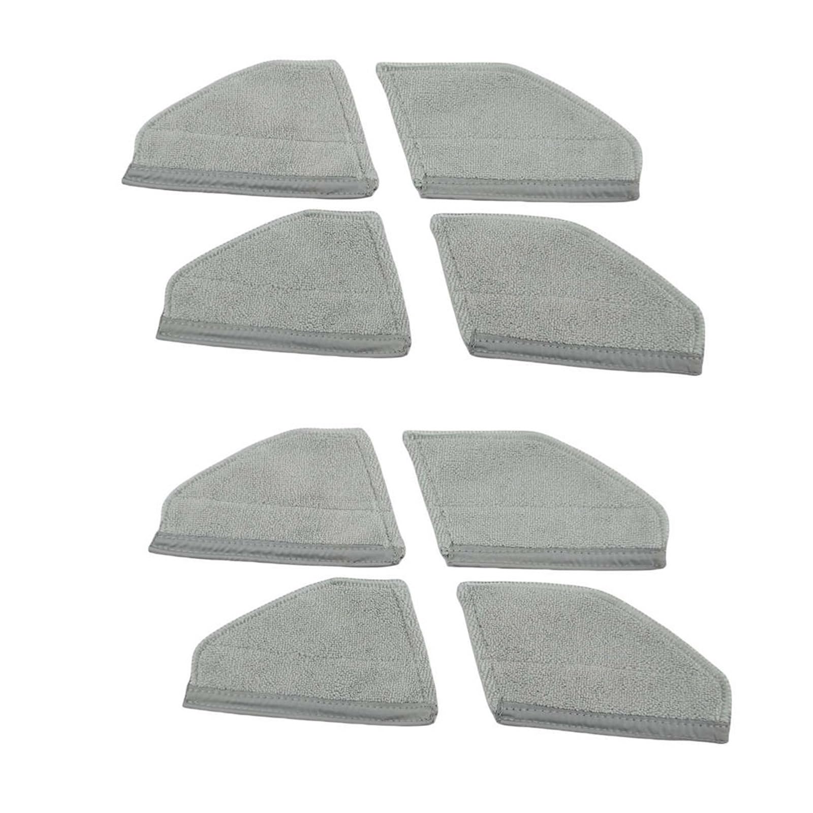 Cleaning Cloth,Compatible For ROIDMI,EVE Max,Mop Robot Vacuum Cleaner Spare Parts Accessories(8PCS)