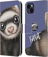 Vista 217 de Head Case Designs Funda de piel con licencia oficial de Animal Club International Bat Faces compatible con Apple iPhone 7 Plus/iPhone 8 Plus