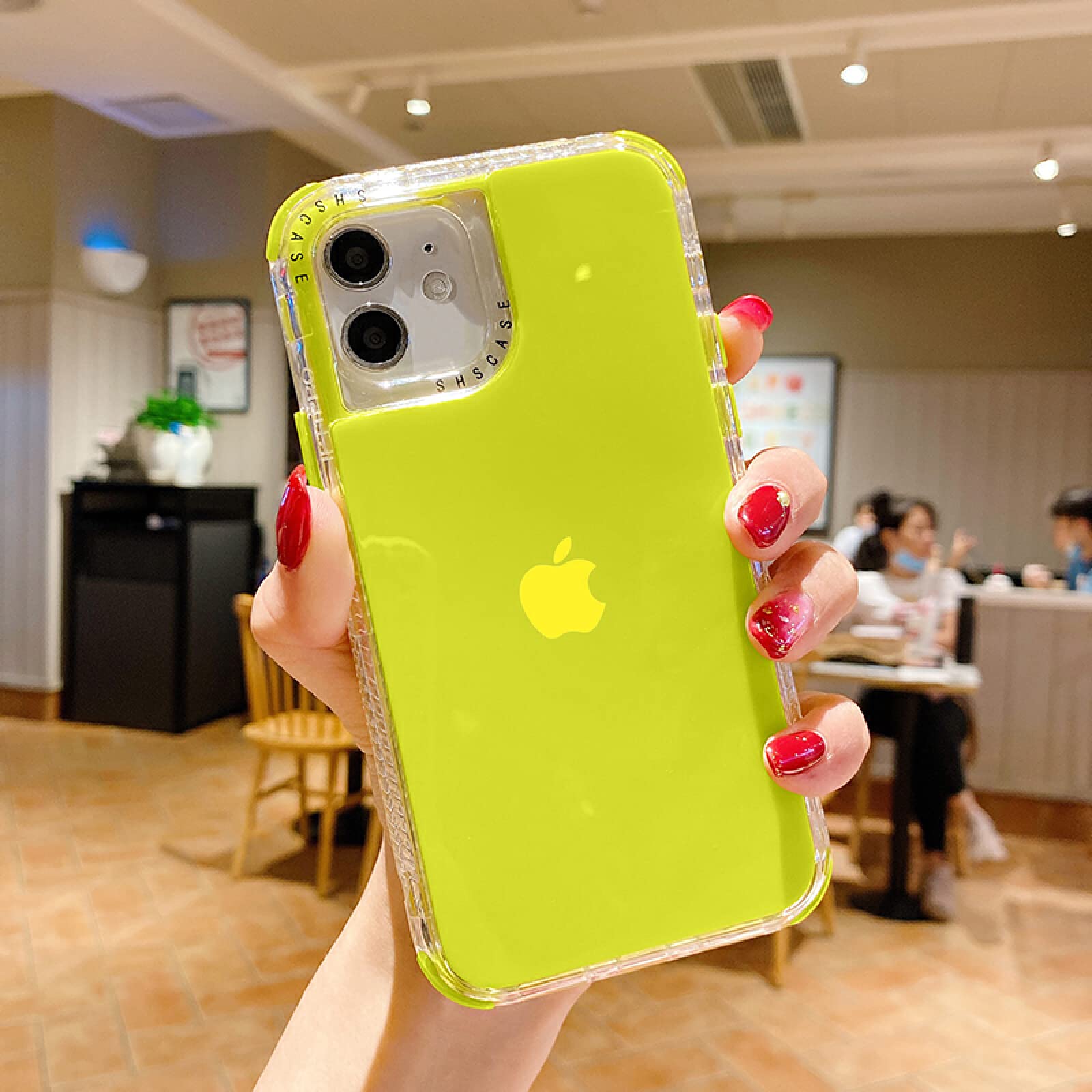 Custodie Iphone 16 Pro Custodia Morbida Opaca Per IPhone 13 12 11 Pro Max Mini XS Max XR X 7 8 Plus SE 2020 IMD Marmorizzazione Cover Trasparente Antiurto Funda, Blu, Per IPhone 11 Microfono IPhone XR - Foto 6