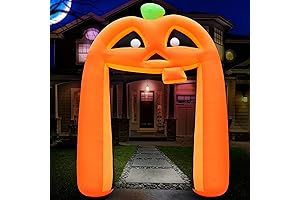 Holidayana Halloween Inflatables 10ft Pumpkin Archway: The Perfect Halloween Decoration