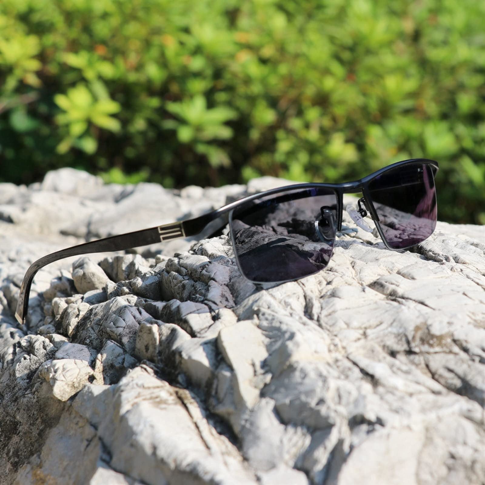 EDGUN Gafas de Lectura fotocromáticas progresivas de transición multienfoque, Gafas de Sol para lectores UV400, Gafas de Sol para Hombres y Mujeres (Color : Blue 1, Size : +175)