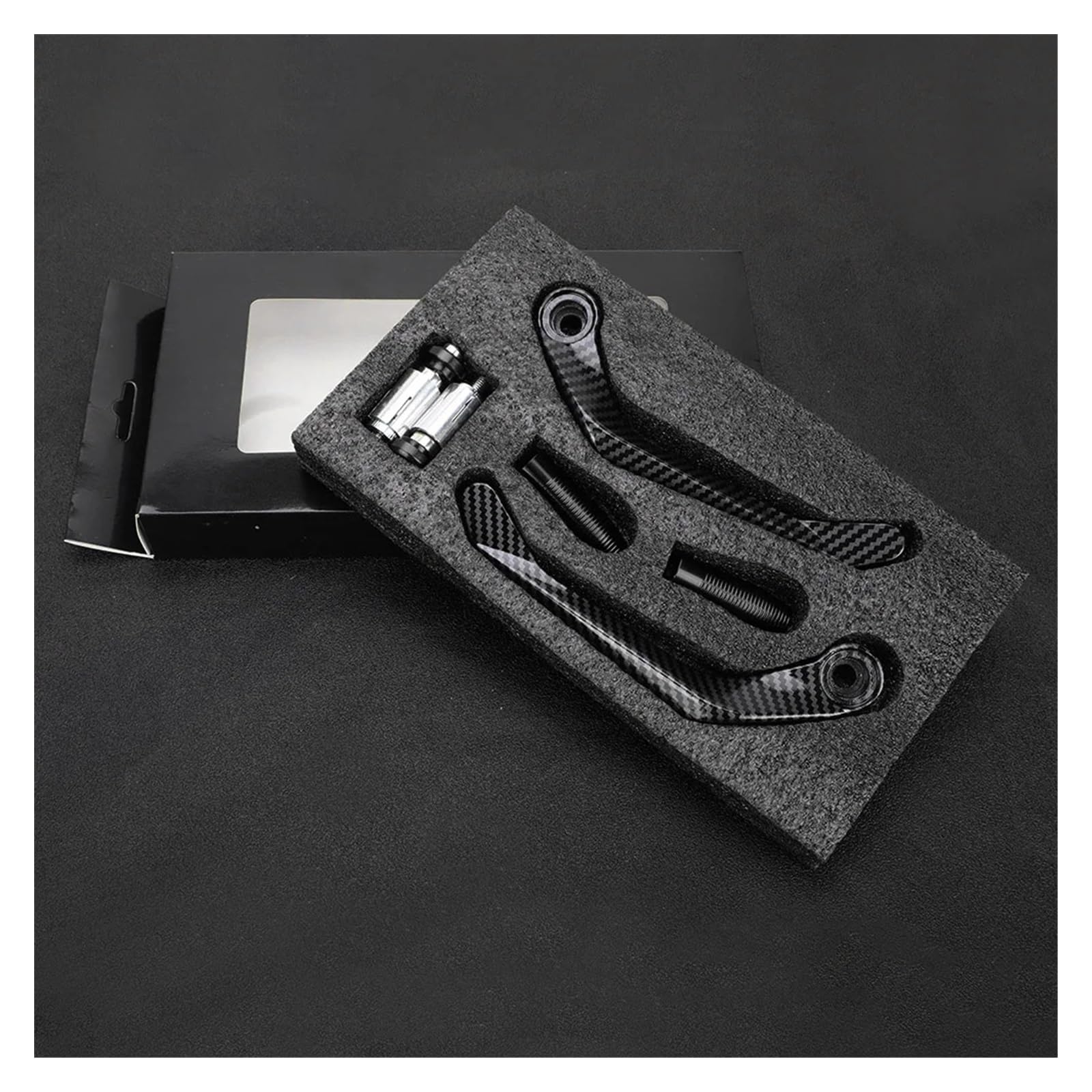 LBCSRMH Motorcycle Brake Clutch Lever Protector for XRV750 for Africa Twin CRF1000L CRF1100L Motorcycle Handlebar Brake Clutch Lever Hand Guard Protector Handguard