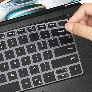 Keyboard Cover for 2025-2022 Dell XPS 15 9500 9510 9520 9530 15.6 Inch & XPS 17 9720 9700 9710 9730 17 Inch & DELL Precision 5770 5570 5760 5560 15.6 17.3 US Layout (NOT FIT XPS 13 14 16 inch)
