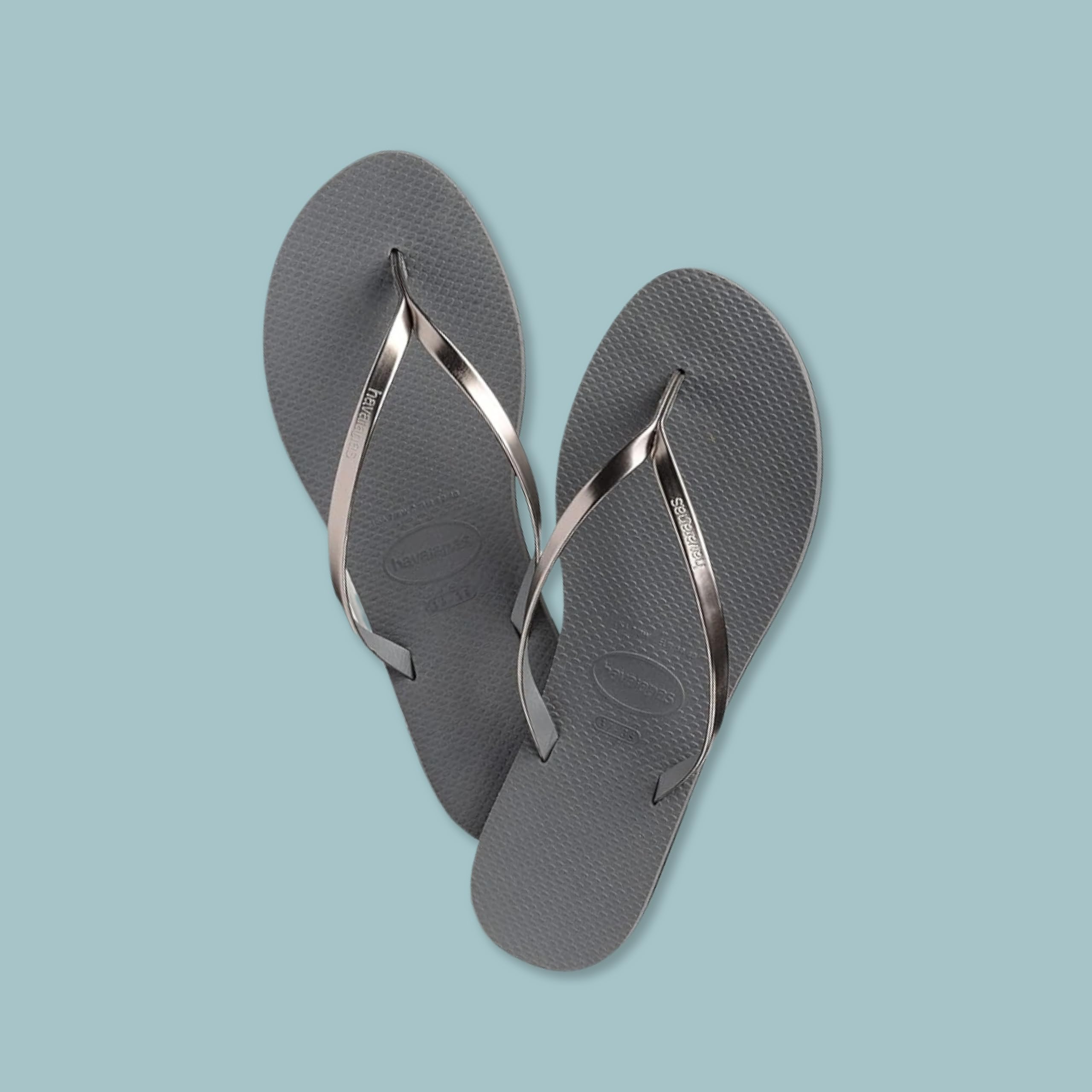 Havaianas - You Metallic, Comfortable, Elegant, and Versatile Sandals, Thin Metallic Straps, Small Heel, Women