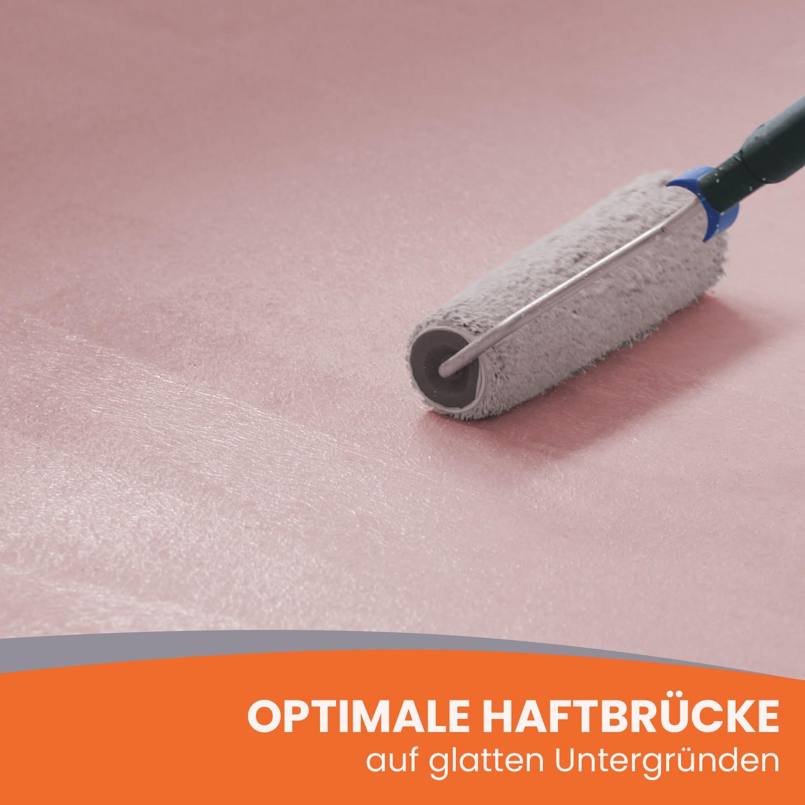 Betonkontakt 15kg innen und aussen, für glatte Untergründe - optimaler Haftgrund für Beton, Putz, Holz, Fliese, Gips, OSB - Grundierung & Haftbrücke - frostfest, wasserfest - BEKATEQ BK-165