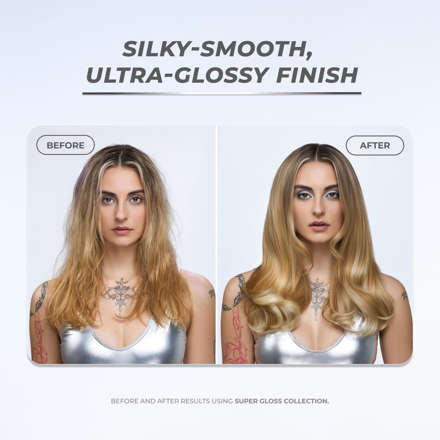 XMONDO Hair Super Gloss Shine + Defrizz Serum – Instant Gloss, Zero Frizz | Softens Dry Ends + Adds Mirror Shine - Image 2