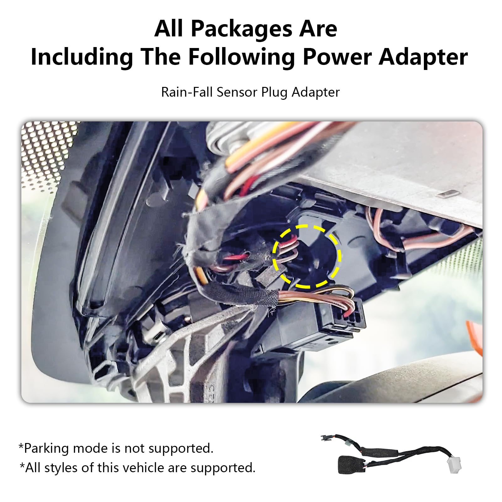 4K Dash Cam Custom fit for Volkswagen Taigo 2022 2023 2024 2025 (Model B Black), Life Style R-Line Match, OEM Look, UHD 2160P Video, App & WiFi, Loop Recording, Easy to Install, 64GB Card