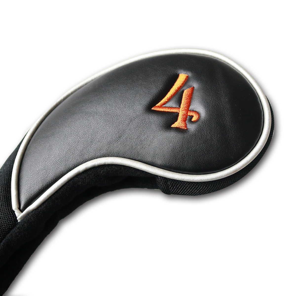 CRAFTSMAN GOLF Schlägerhauben-Set aus schwarzem Eisen mit bunter Nr. für Taylormade Cobra Mizuno usw., geeignet für Rechts- und Linkshänder-Golfer