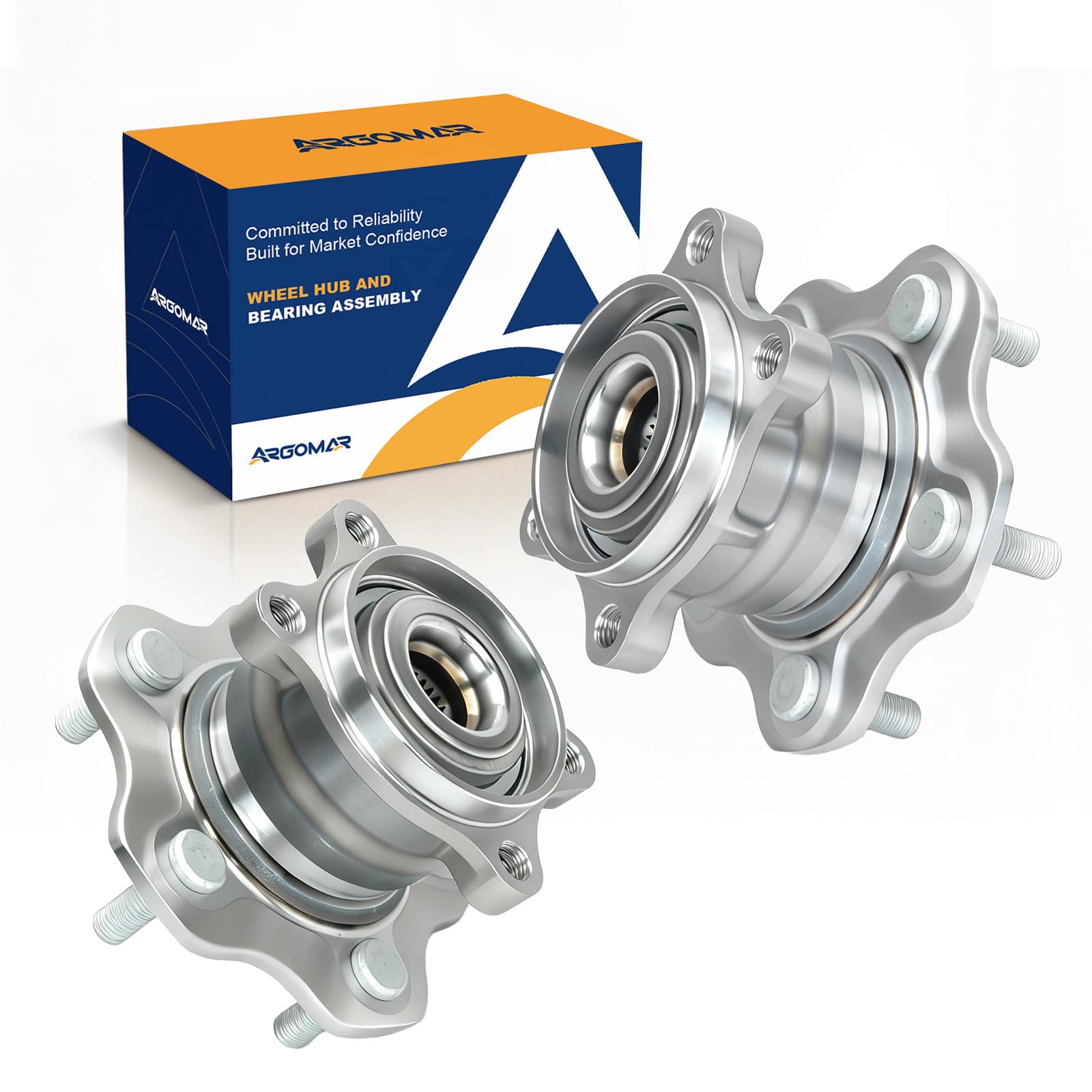 Wheel Bearing and Hub Assembly for Nissan Rogue Rear AWD(14-19) 2.5L L4