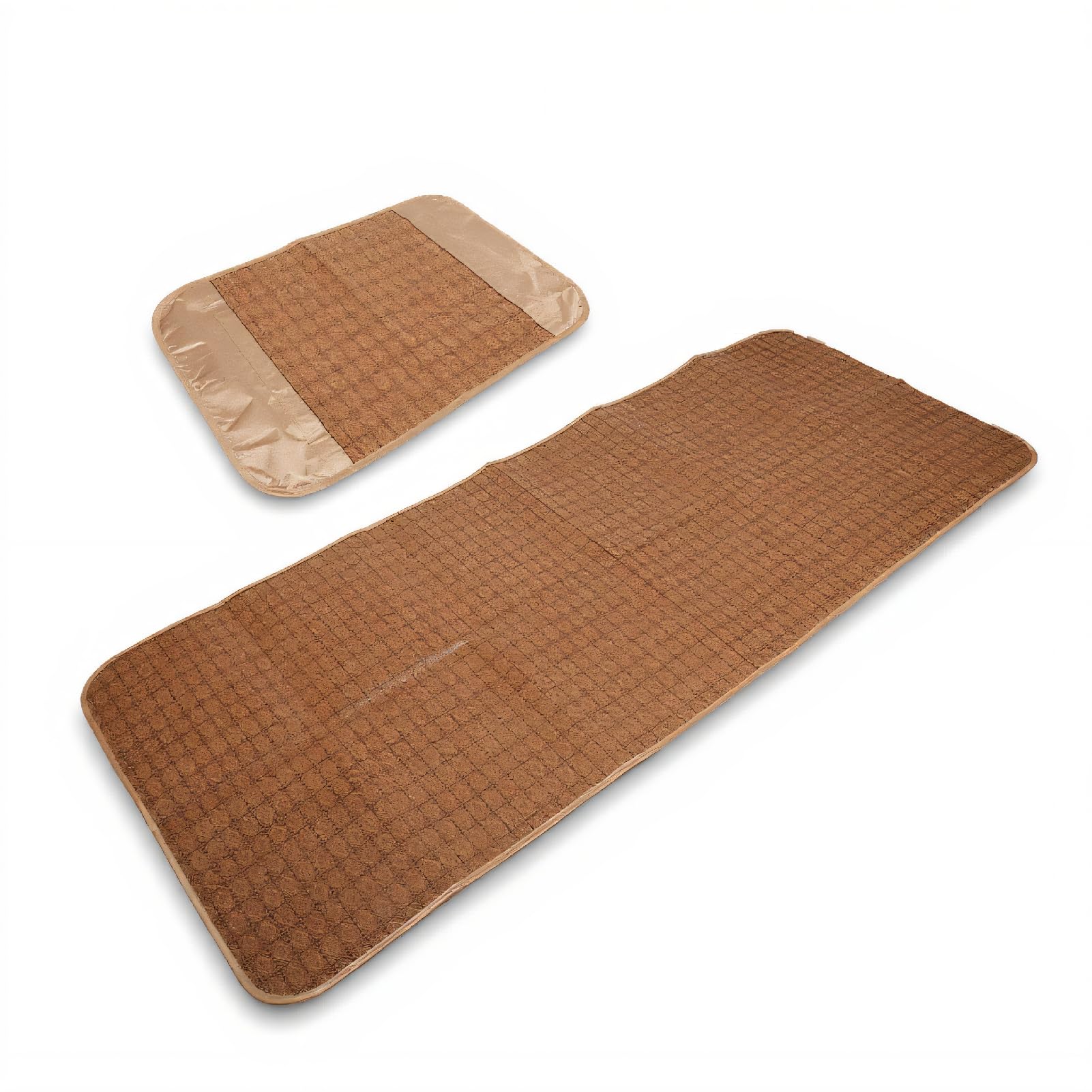 Summer Sleeping Mat bamboo sleep mat Mat For Bed Foldable Polyester Cool Pad Cooling Bed Cusion For Home School Dormitory 195x80cm nan bamboo sleep mat nan Mattress Pads Á¹ϯ Mattress Pads
