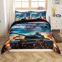 Vista 37 de Juego de funda de edredón de lobo blanco, lobos y parejas, juegos de ropa de cama de animales de safari para niños, niñas, familia de lobos, vida