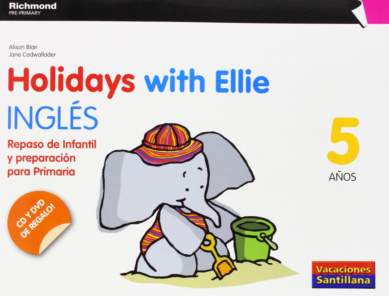 Holidays with Ellie, inglés, Repaso de infantil y preparación para primaría, 5 años - 9788466810500