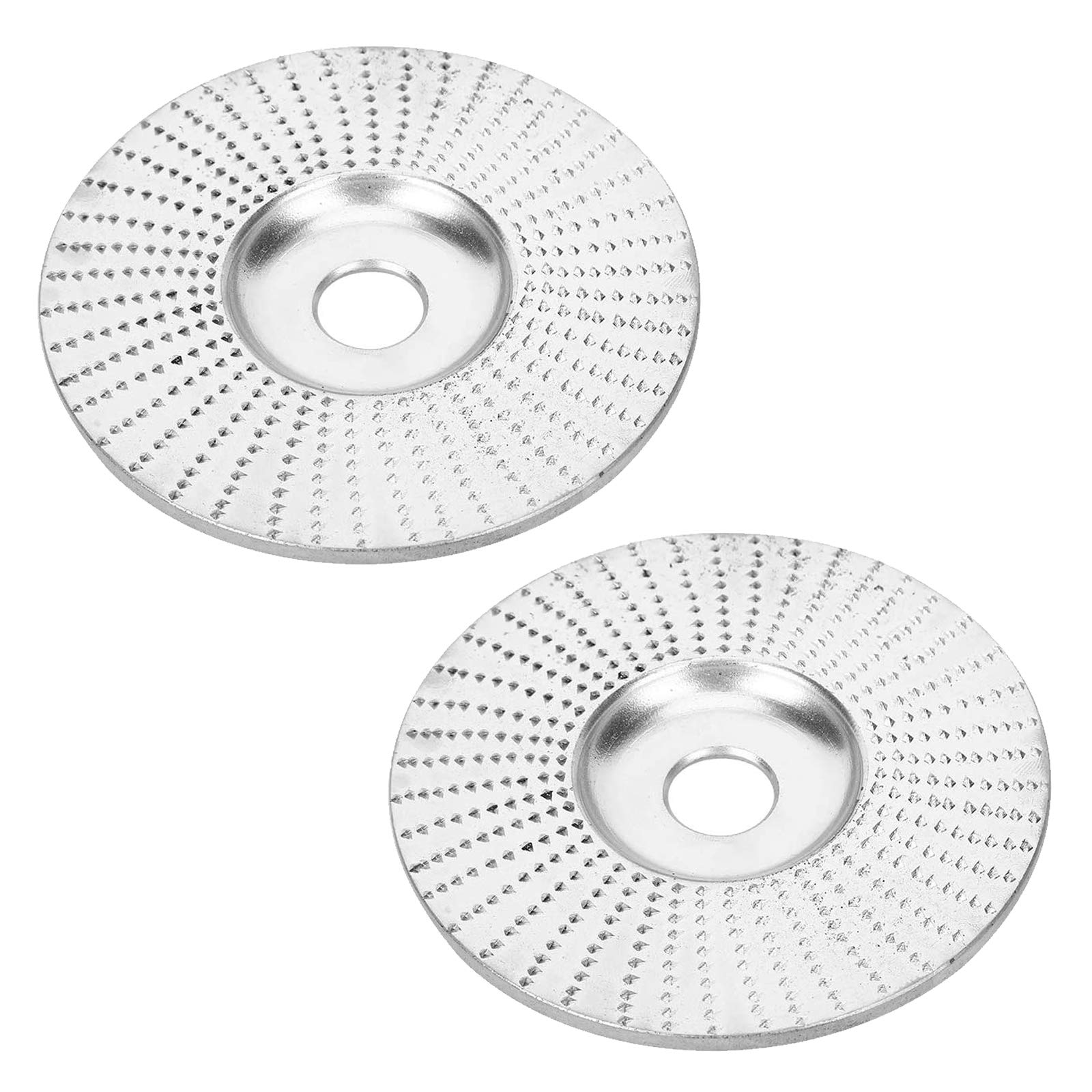 Muela De Ángulo De Madera Para Amoladoras, Disco Abrasivo Para Amoladora Angular Muela Abrasiva Lijar Tallar Herramienta Rotativa Recubrimiento De Carburo De Tungsteno Agujero De 5/8 Pulg