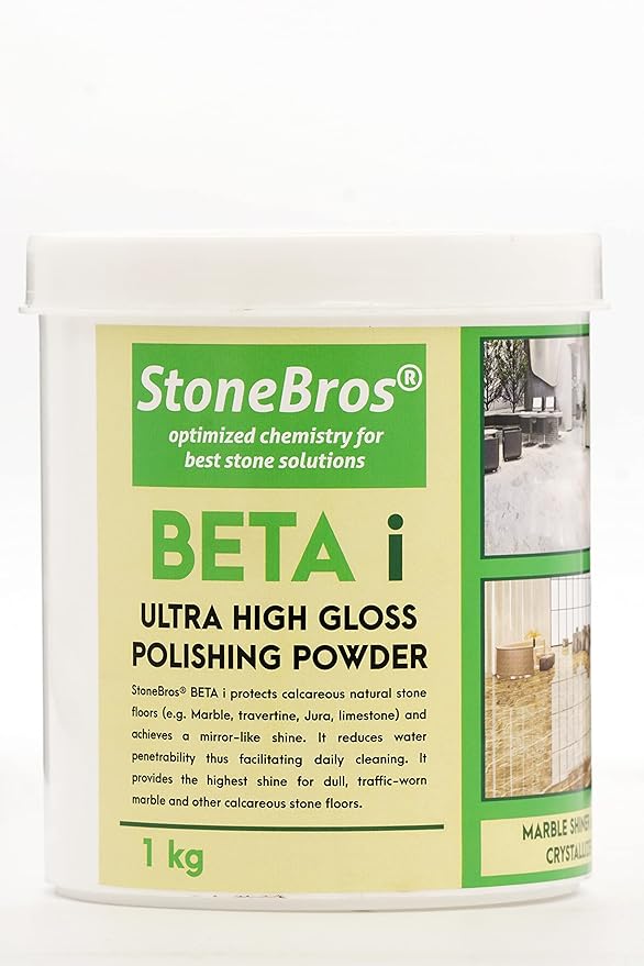 Marble Polishing Powder (StoneBros) | High Gloss Superior Reflection | 1Kg