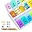 Mossime XL Large Pill Organizer 2 Times a Day, Weekly Am Pm Pill Box with Hinged Lids, 7 Day Medicine Vitamin Pill Case, Daily Pill Container, Big Medication Organizer for Supplement