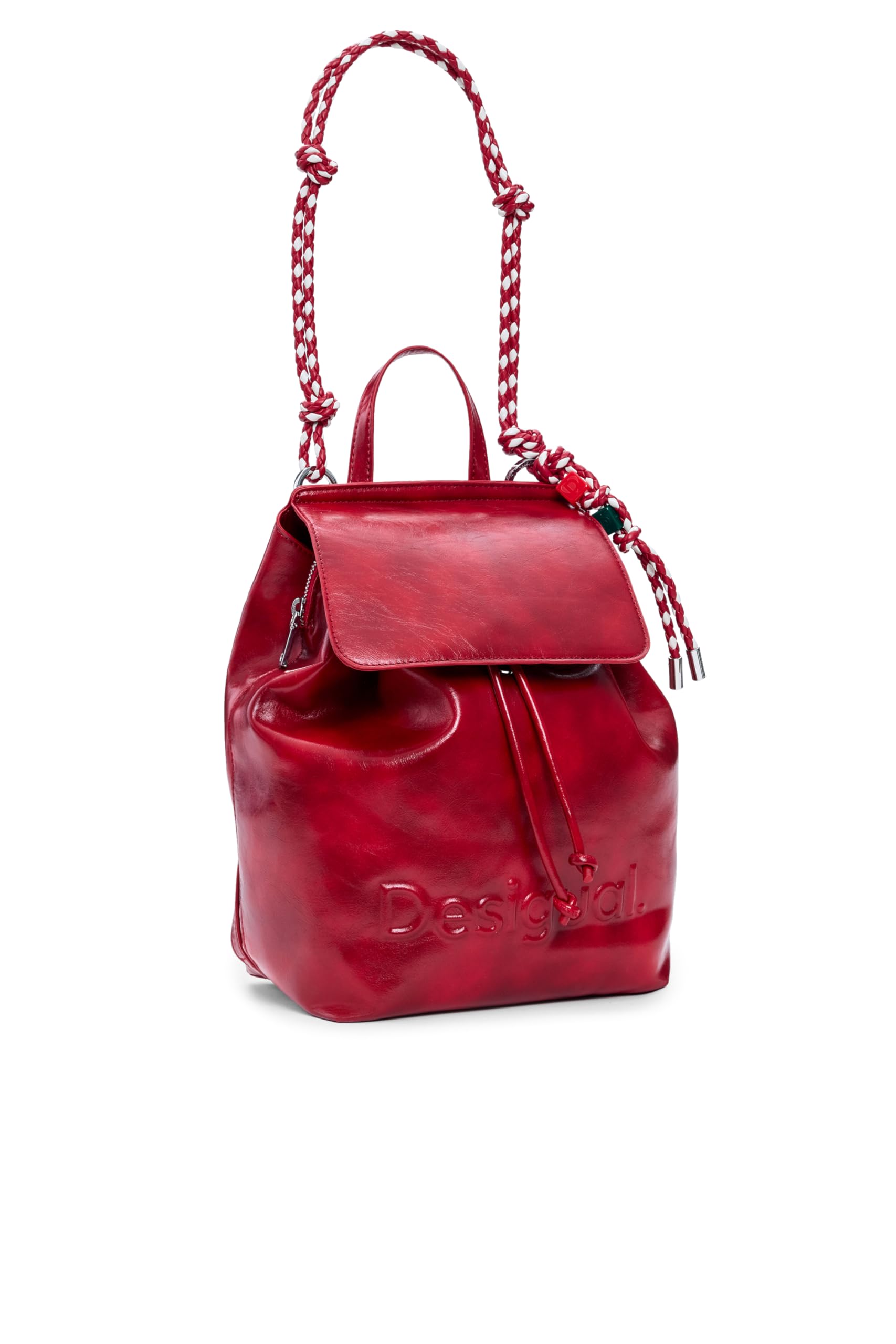 Desigual Damen Rouge Rucksack Half Logo Luena