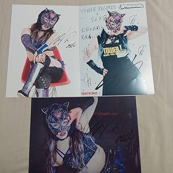 Amazon.co.jp: スターダム スターライトキッド選手 印刷サイン入り Amazon.co.jp: スターダム スターライトキッド選手 印刷サイン入り