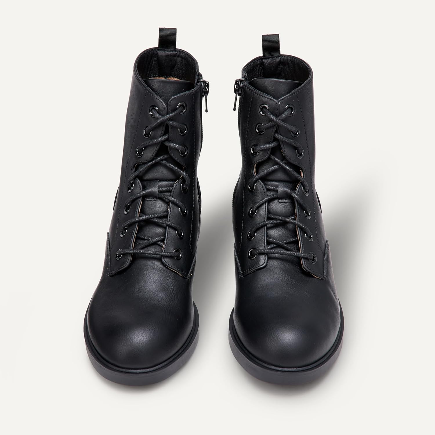 Amazon Essentials girls Combat Boots With Zipper