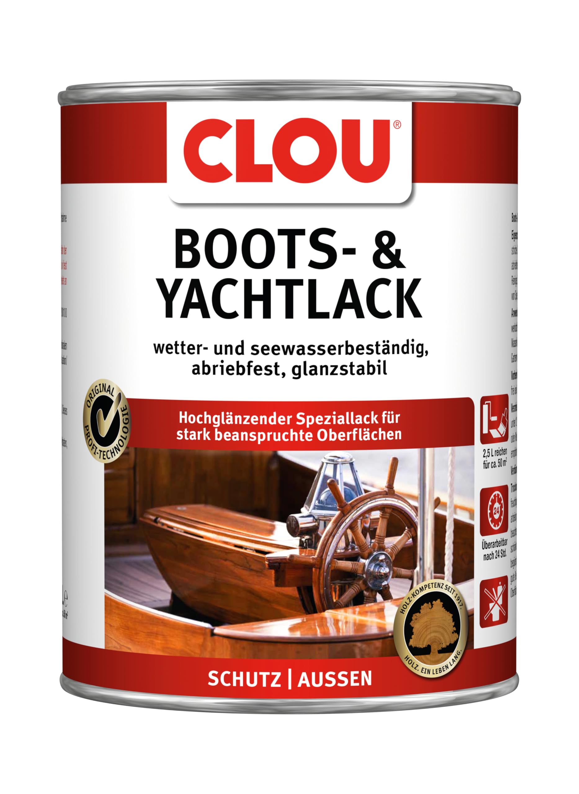 CLOU Boots- & Yachtlack 2,5 l