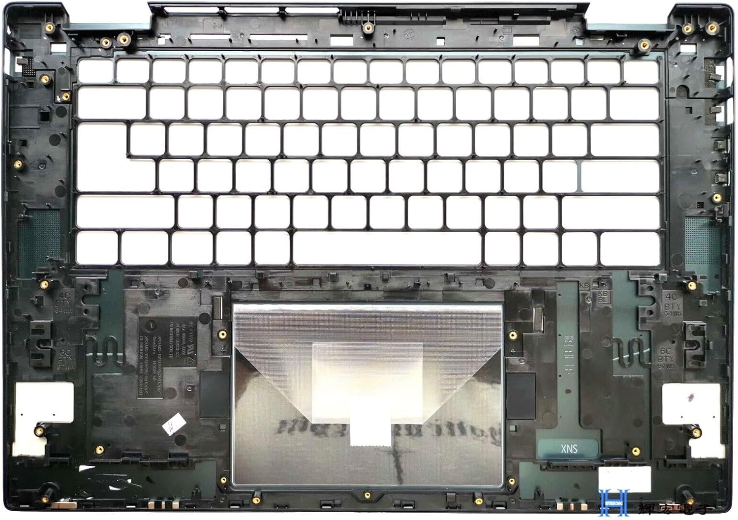 0HH9P4 HH9P4 New Palmrest Upper Case C Cover for Inspiron 16Plus 7620 2-in-1 Laptop, green