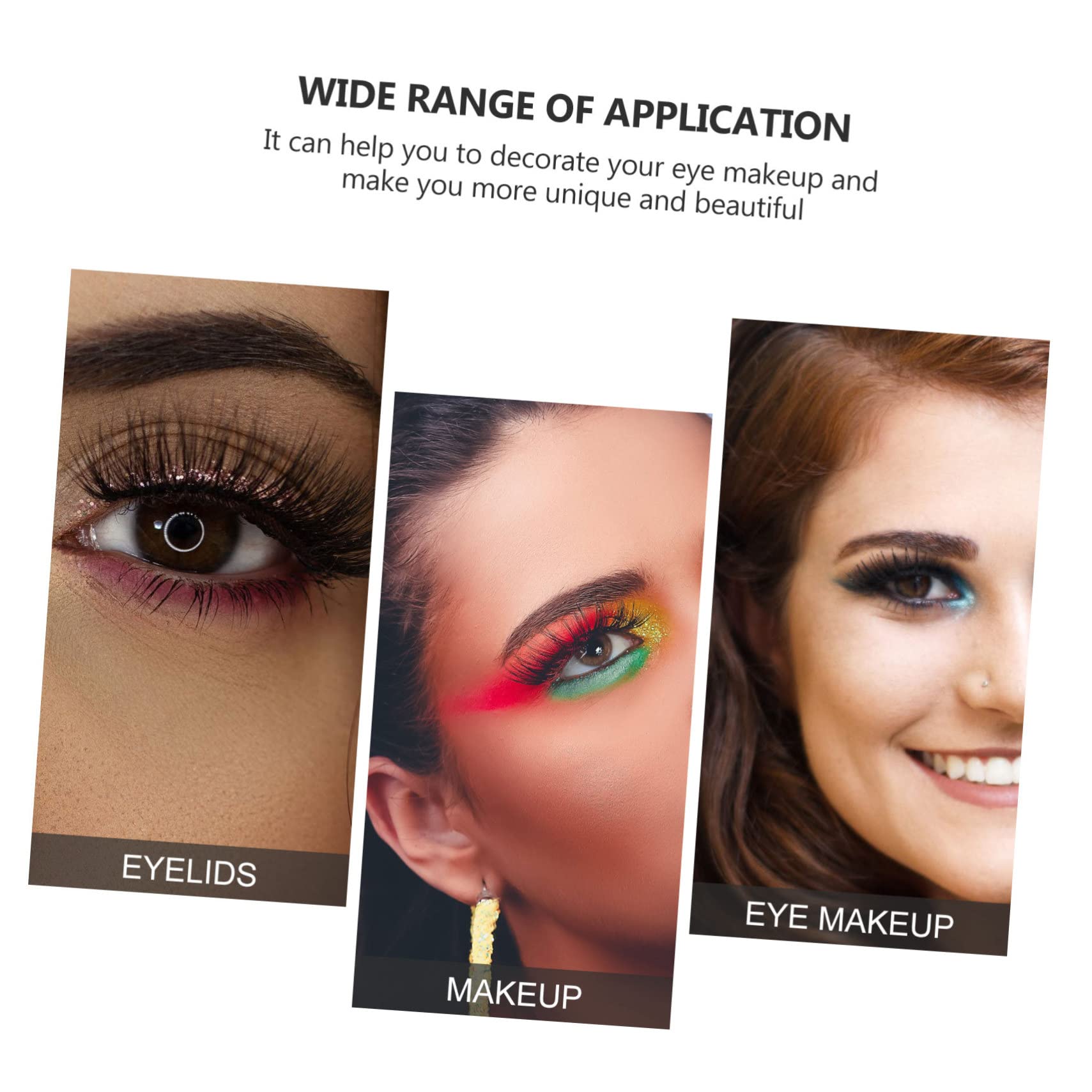 Angoily 160paires Patchs Autocollants Pour Eyeliner Tapes Réutilisables Pour Double Paupière Outils De Maquillage Des Yeux Pour Femmes Et Filles