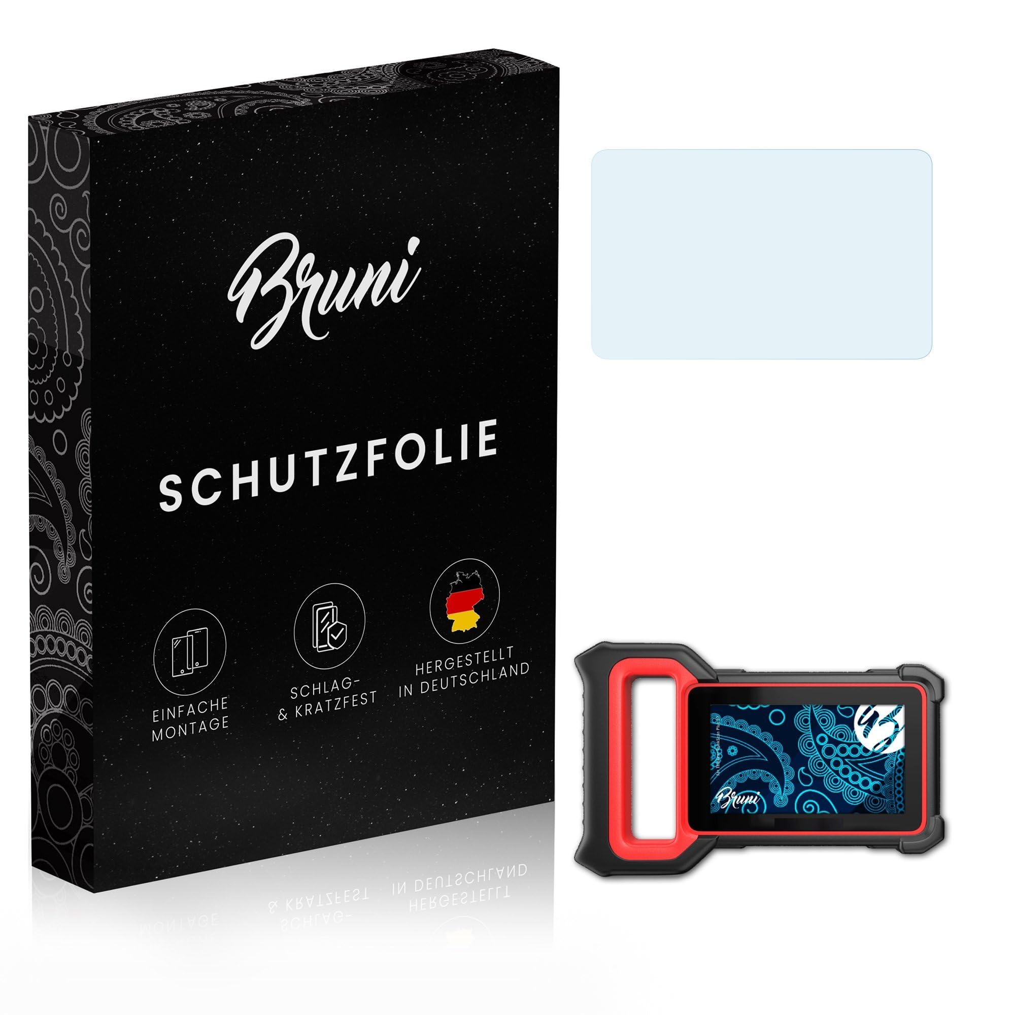 Bruni Screen Protector compatible with Thinkcar ThinkScan Plus S7 Protector Film, crystal clear Protective Film (2X)