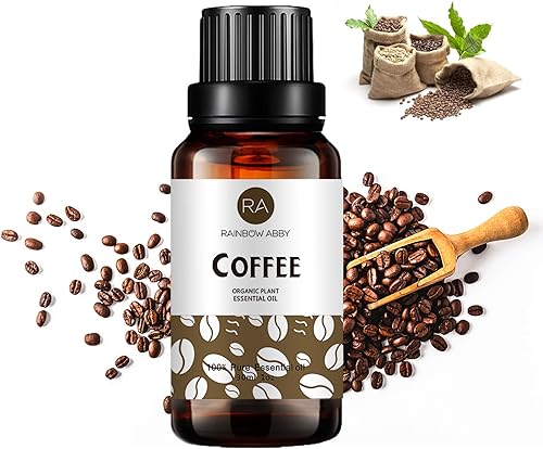 Coffe - Aceite esencial de 1.0 fl oz (1.0 fl oz), 100% puro aceite esencial orgánico para aromaterapia difusor, masaje, espumoso