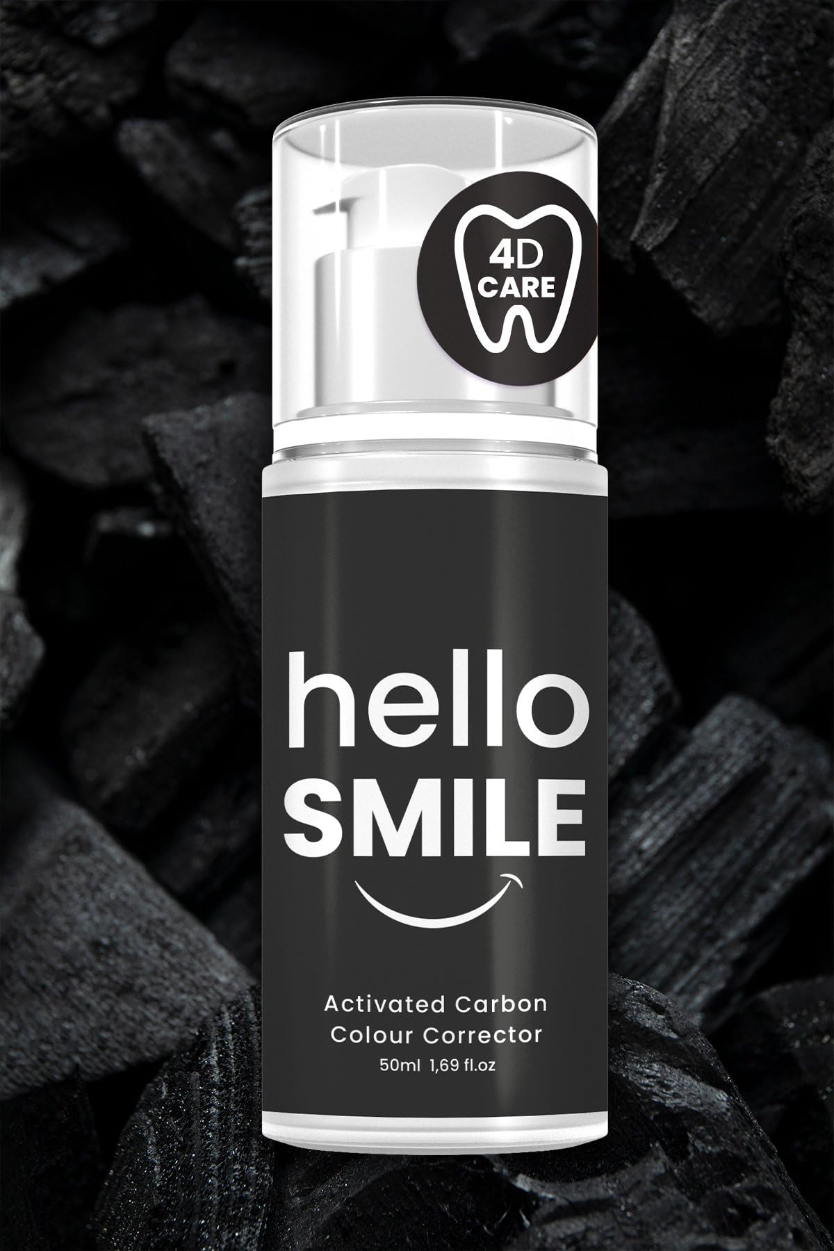 Hello Smile Aktif Karbonlu Anında Beyazlatıcı Diş Jeli