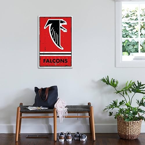 Miniatura 3 de Trends International NFL Atlanta Falcons - Retro Logo 15 Canvas Wall Poster