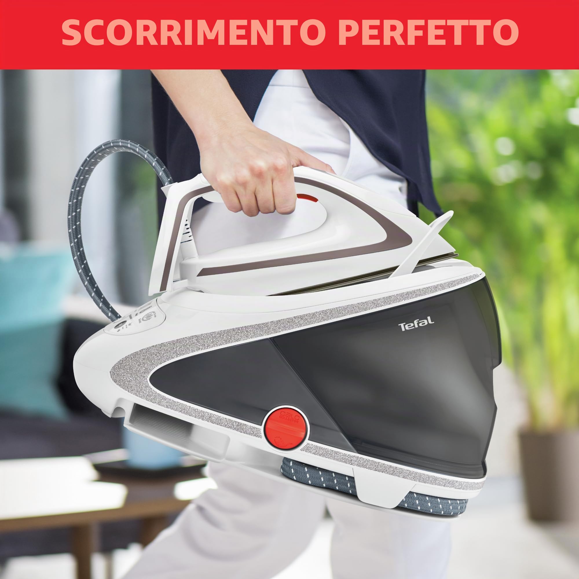 Tefal Iron Station (GV9567) Pro Express Ultimate white grey