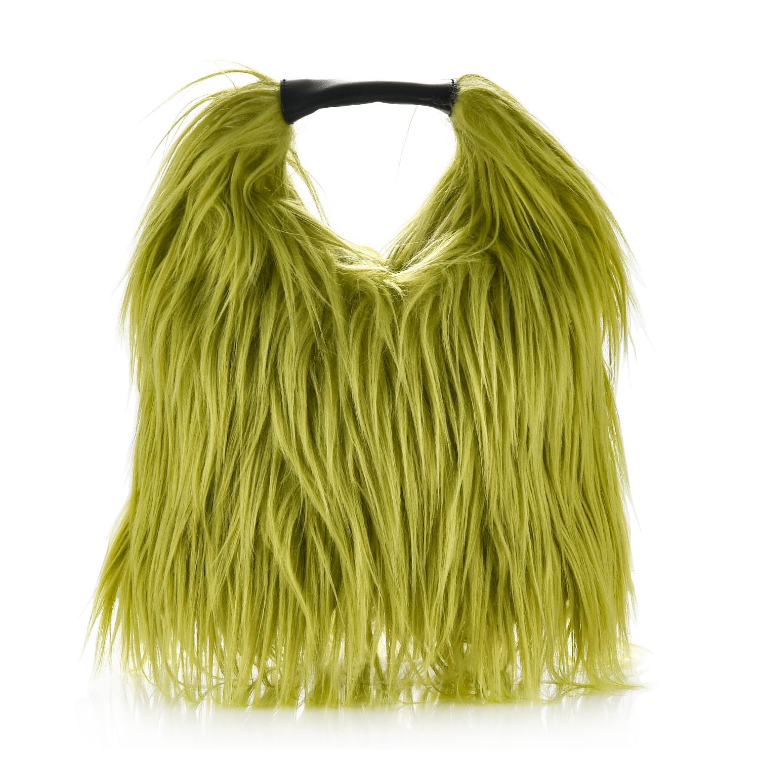 Women Cute Plush Furry Hobo Bag Faux Fur Super Soft Fluffy Clutch Tote Bag Crossbody Shoulder Handbag For Daily Travel