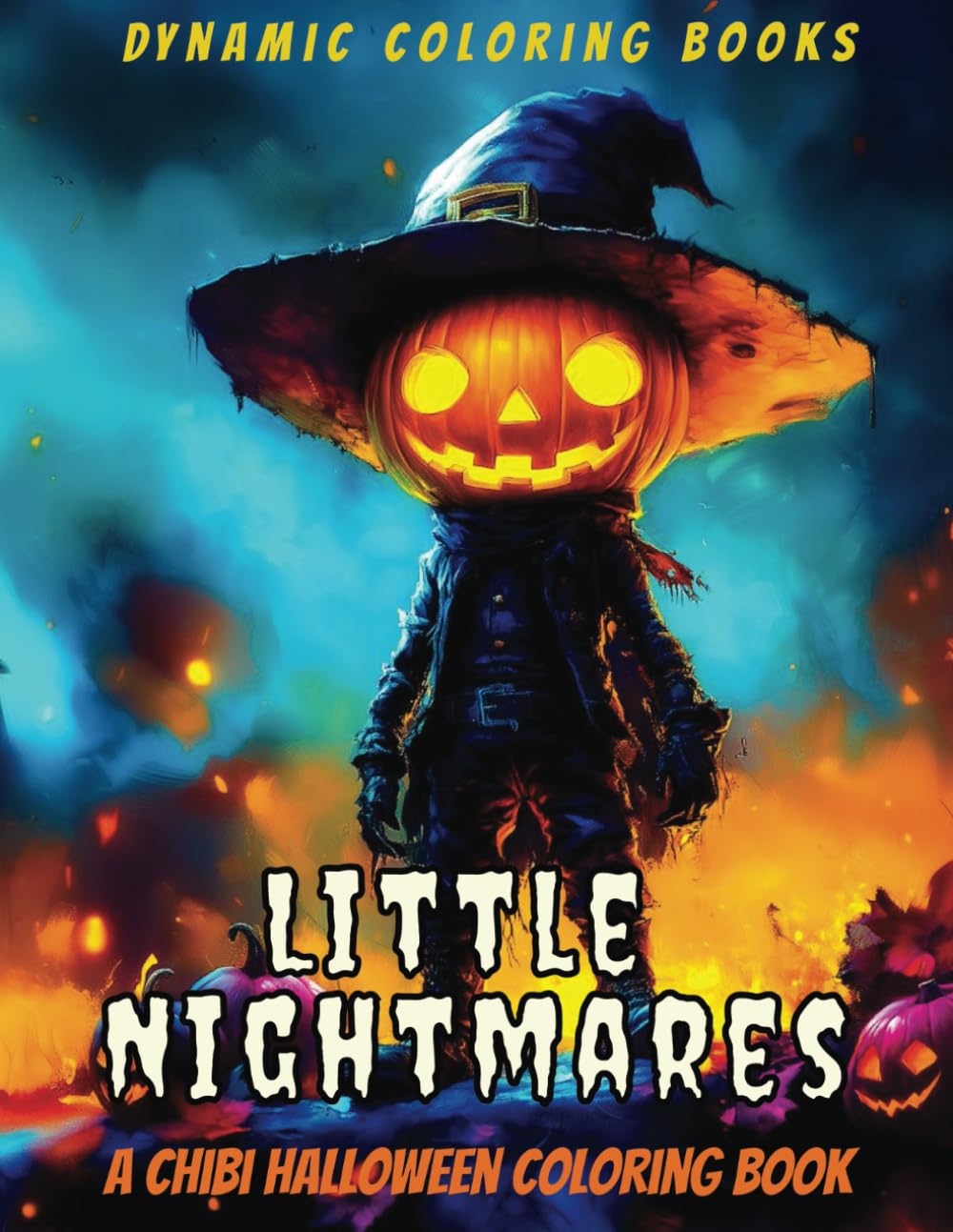 Little Nightmares: A Chibi Halloween Coloring Book