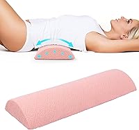 Vista 10 de Cozyhealth - 3.15 pulgadas de alto x 23.6 pulgadas de largo - Almohada lumbar suave para dormir, cojín de apoyo lumbar de espuma viscoelástica