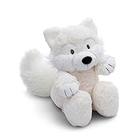 NICI Peluche Volpe artica Vanja 25cm Bianco - Simpatico peluchetto con Imbottitura