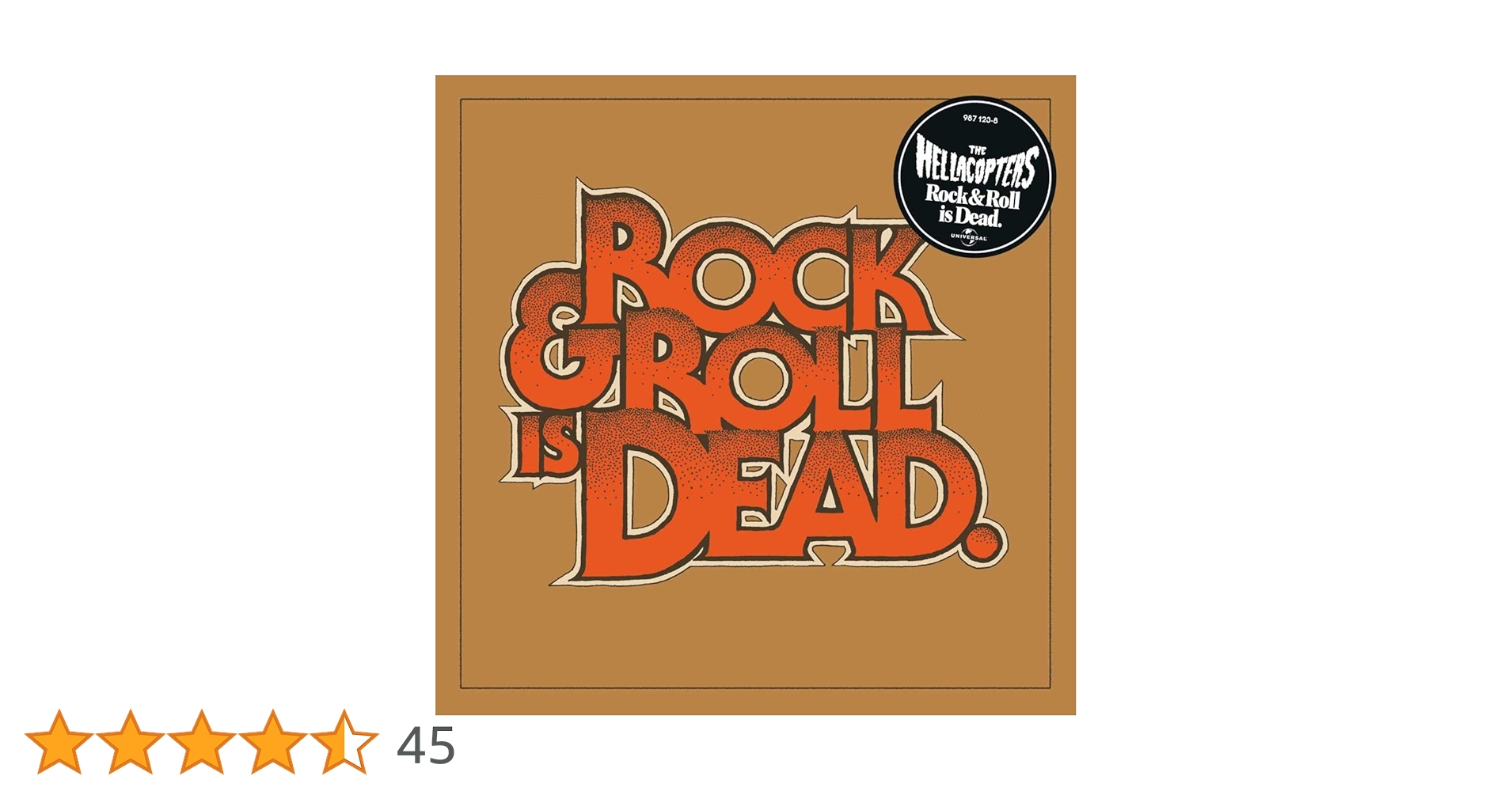 洋楽 The Hellacopters / Rock & Roll Is Dead. Amazon.co.jp: ROCK & ROLL IS DEAD: ミュージック