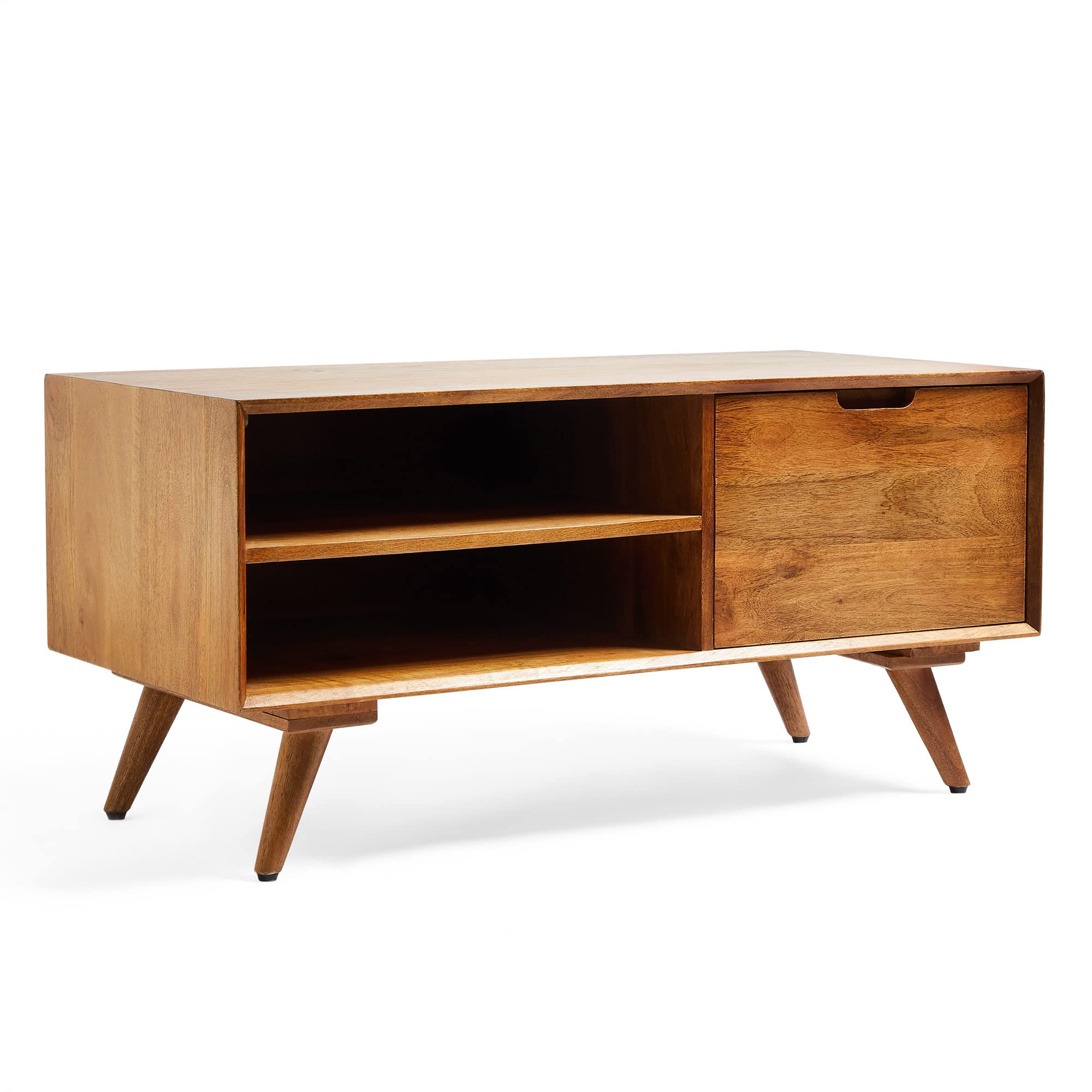 Buy Spinningfield Mango Wood TV Unit Modern, Contemporary Rectangular
