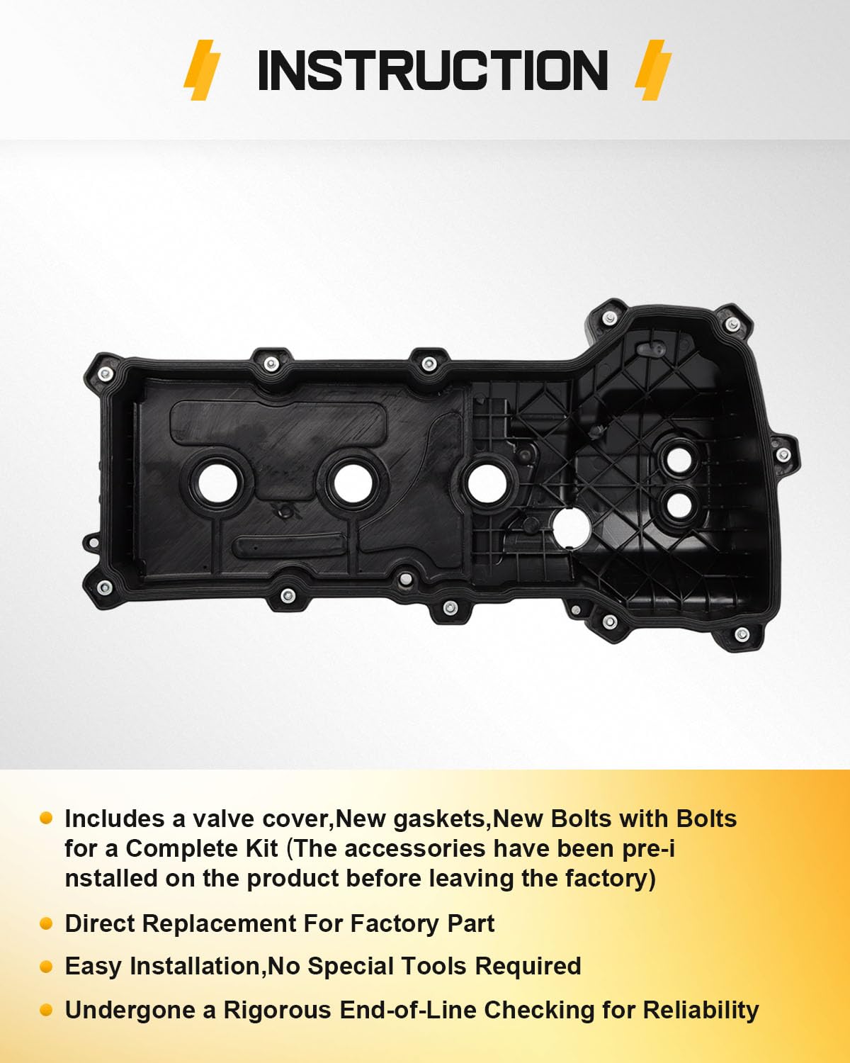 3.5l Duratec Valve Cover A-Premium Valve Cover Kit - Left & Right Set ...