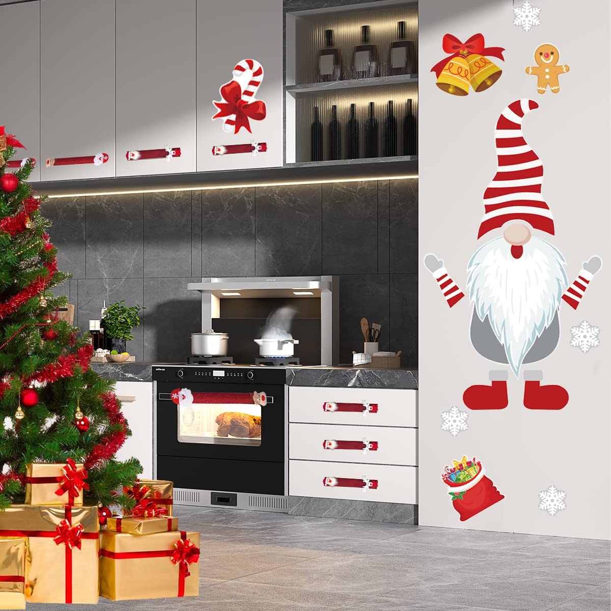 2 Ensembles D'aimants De Réfrigérateur En Forme D'arbre De