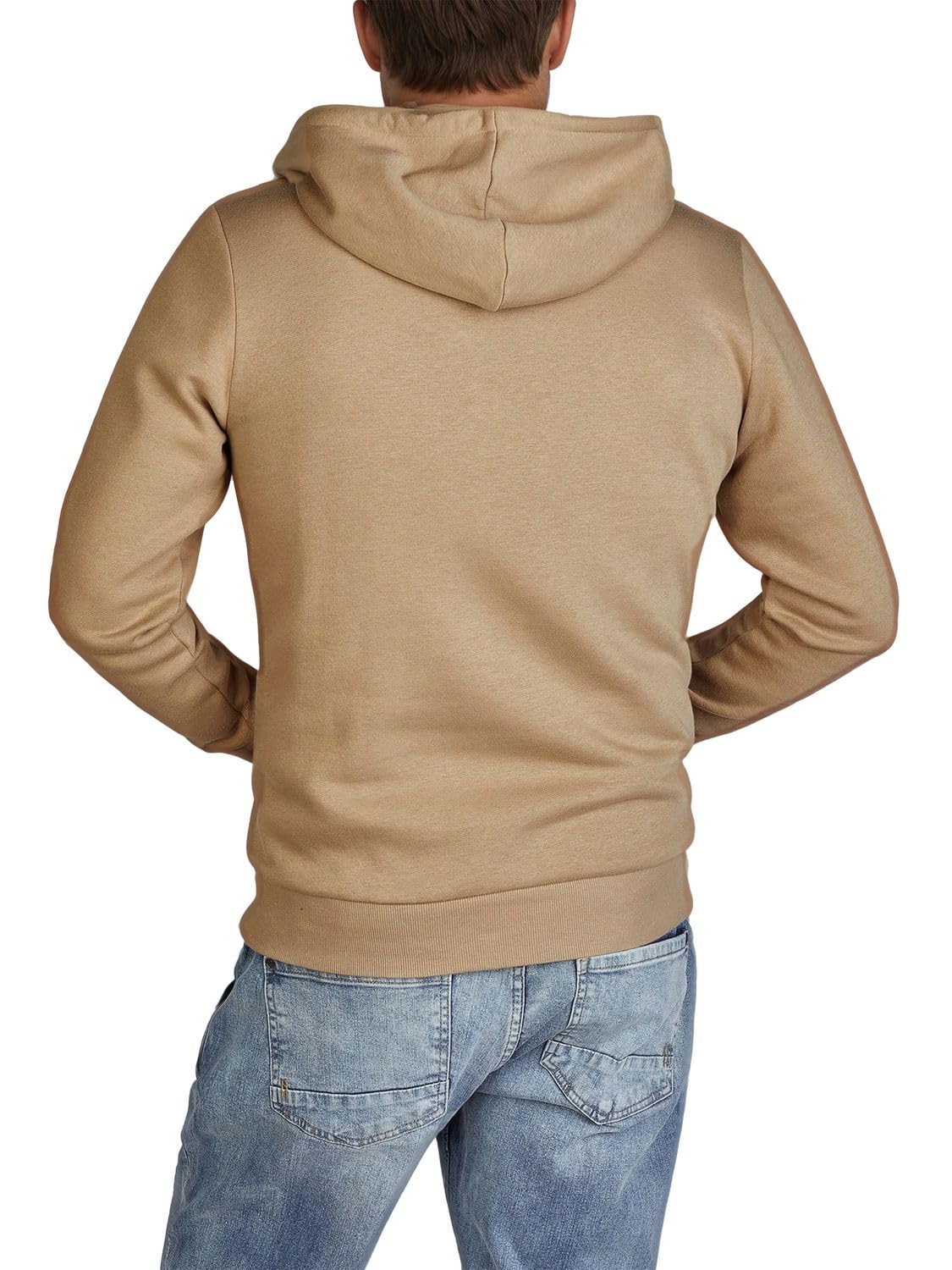 JACK & JONES Hoodie Herren Regular Fit JJEADRIAN Plus Size Kapuzenpullover Pullover Sweater Print Schwarz Grau Grün Braun Beige Blau S M L XL XXL 3XL 4XL 5XL 6XL 7XL 8XL