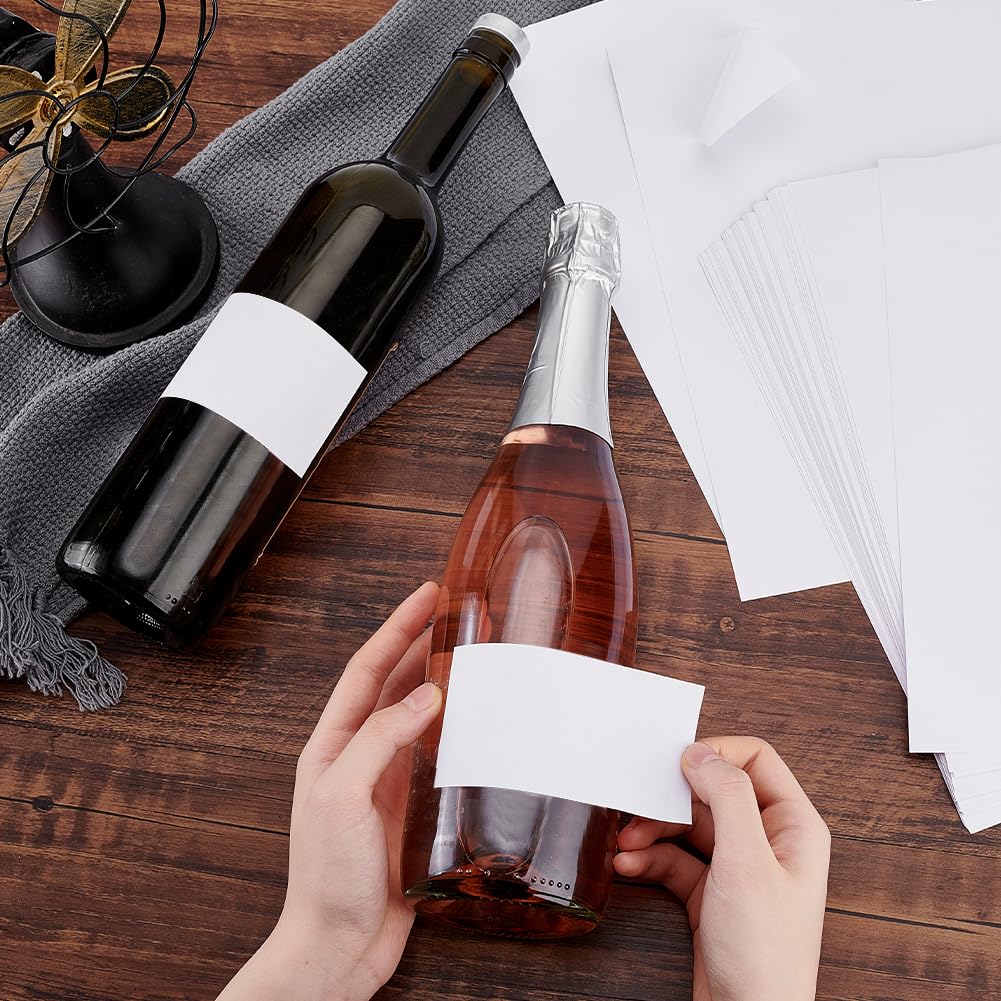 PH PandaHall 40pz Etichette per Bottiglie di Vino Adesivi
